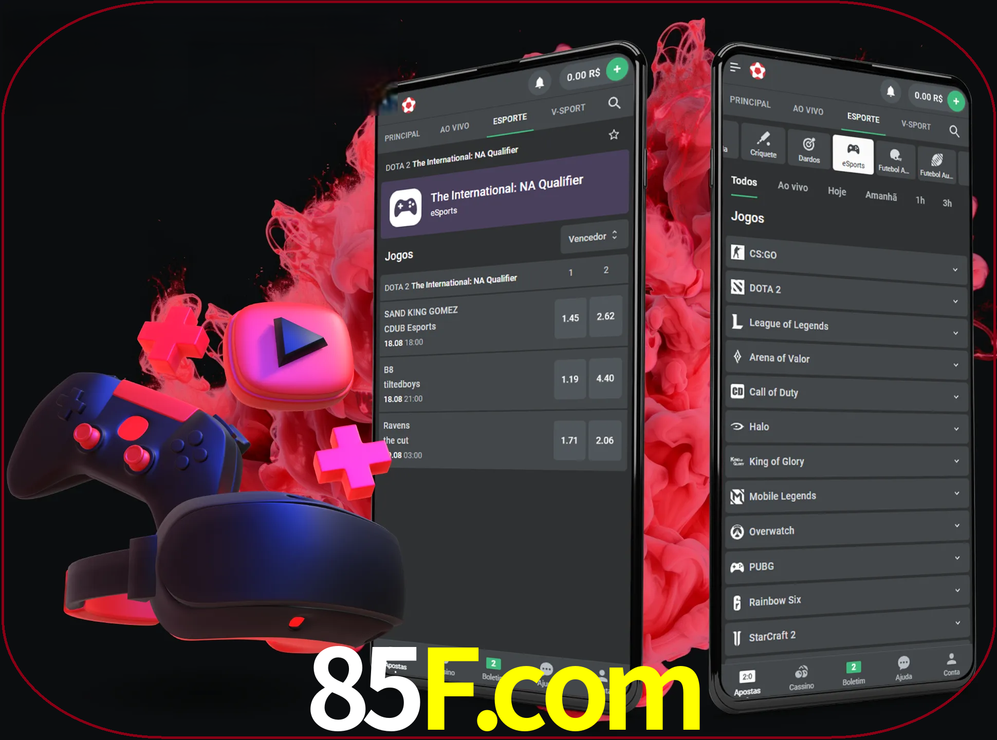 Para ter a aplicação móvel 85f no seu smartphone, basta descarregar o ficheiro apk e seguir as instruções.