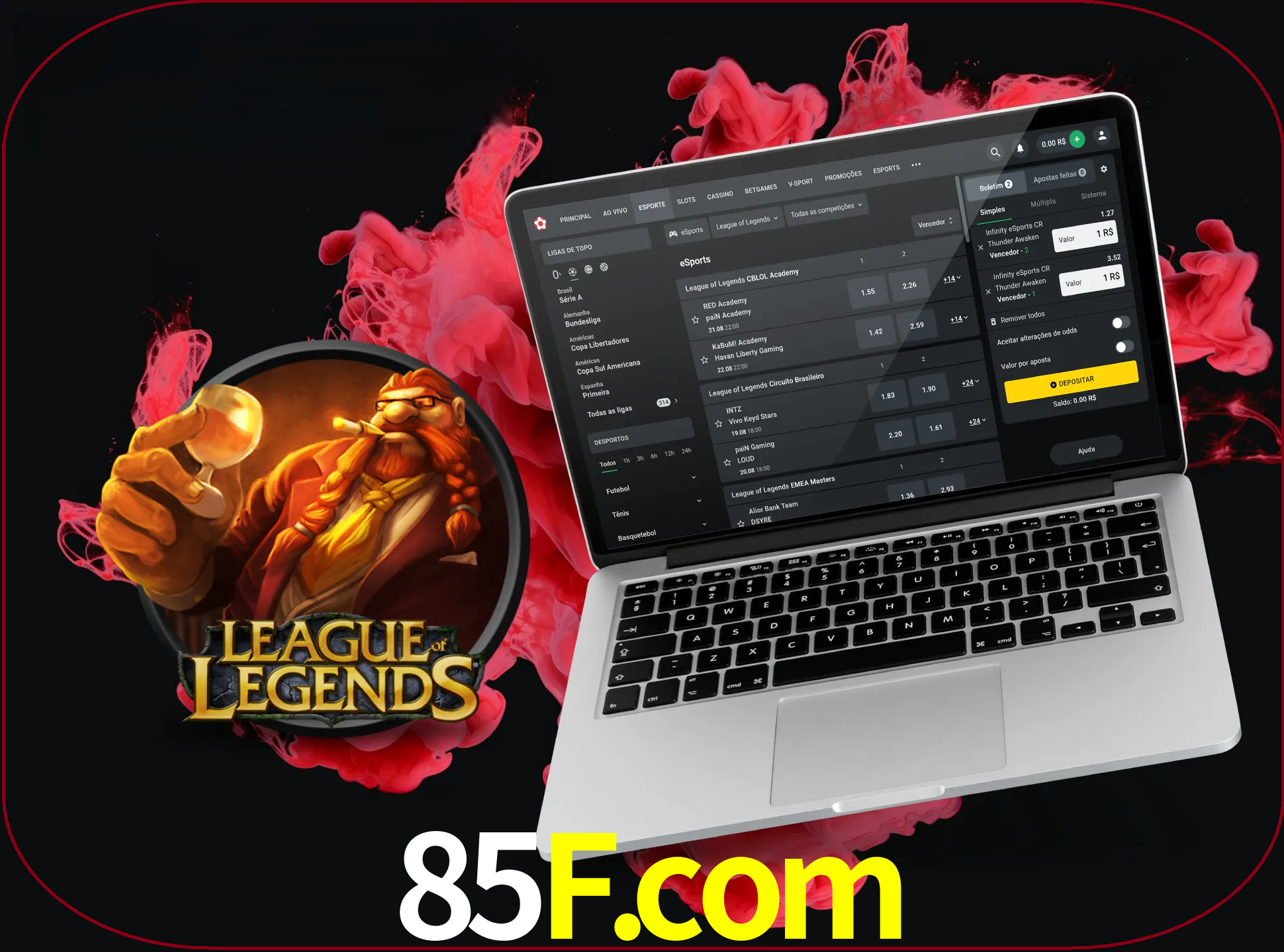 Se é um fã deste jogo, muitos torneios fantásticos que o vão surpreender estão disponíveis no 85f.