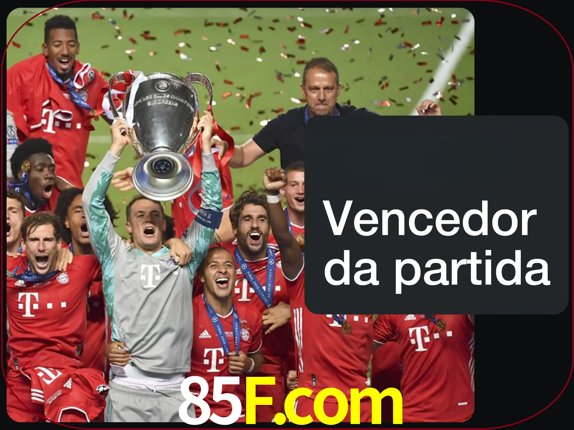 Aposte no vencedor e ganhe uma grande quantia de dinheiro.